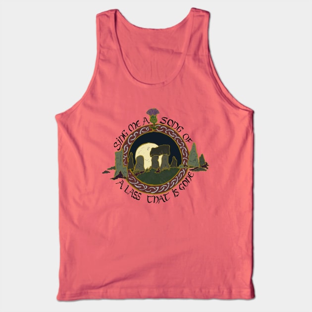 Outlander standing stones Tank Top by JennyGreneIllustration